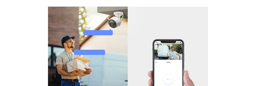 EZVIZ H3 3K - CAMARA DE VIGILANCIA EXTERIORES 3K/5MP WIFI