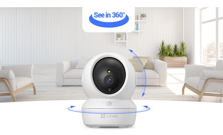 EZVIZ H6C PRO 2K - CAMARA DE VIGILANCIA CON MOVIMIENTO 3MP/2K WIFI