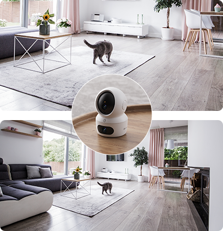 EZVIZ H7C - CAMARA DE VIGILANCIA CON MOVIMIENTO 4MP/2K DOBLE LENTE  WIFI 2.4/5GHZ