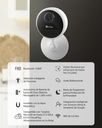 EZVIZ Indoor WiFi Security Camera with 40-Day Battery 1080P IP Security Camera, Human Detection, Two-Way Audio, Supports Card up to 512GB, Compatible with Alexa, CB1