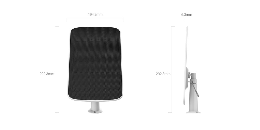 EZVIZ CMT - PANEL SOLAR PARA CAMARAS USB-C