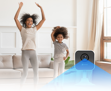 [CS-H1C] EZVIZ H1C - CAMARA DE VIGILANCIA INTERIOR 2MP WIFI