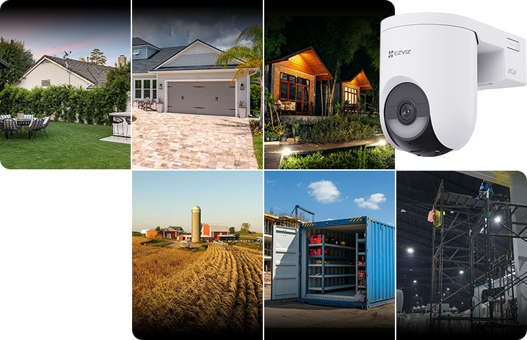 [EZVIZ-HB8] HB8 Lite 4G Smart Home Battery Camera with 4G and Wi-Fi