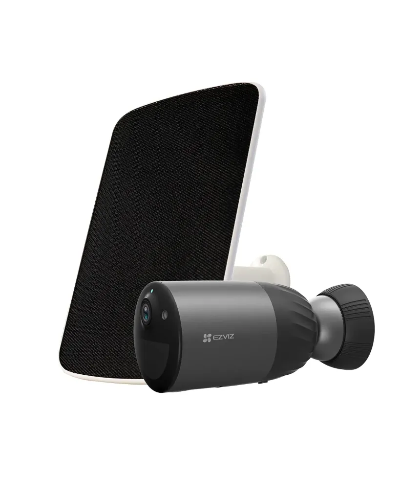 [CS-BC1C-KIT] EZVIZ BC1C-KIT - KIT CAMARA DE VIGILANCIA CON BATERIA Y PANEL SOLAR 2MP WIFI